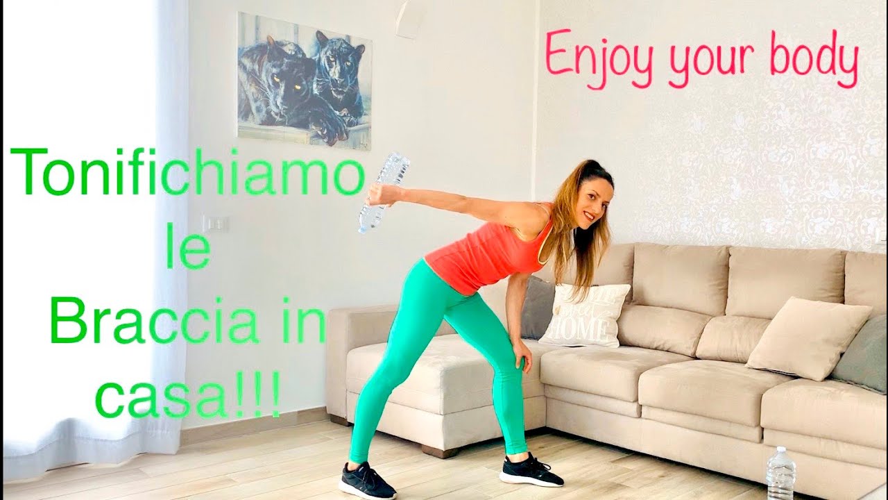 Esercizi per braccia toniche e forti da fare in casa!! #iorestoacasa 6 Maggio 2020