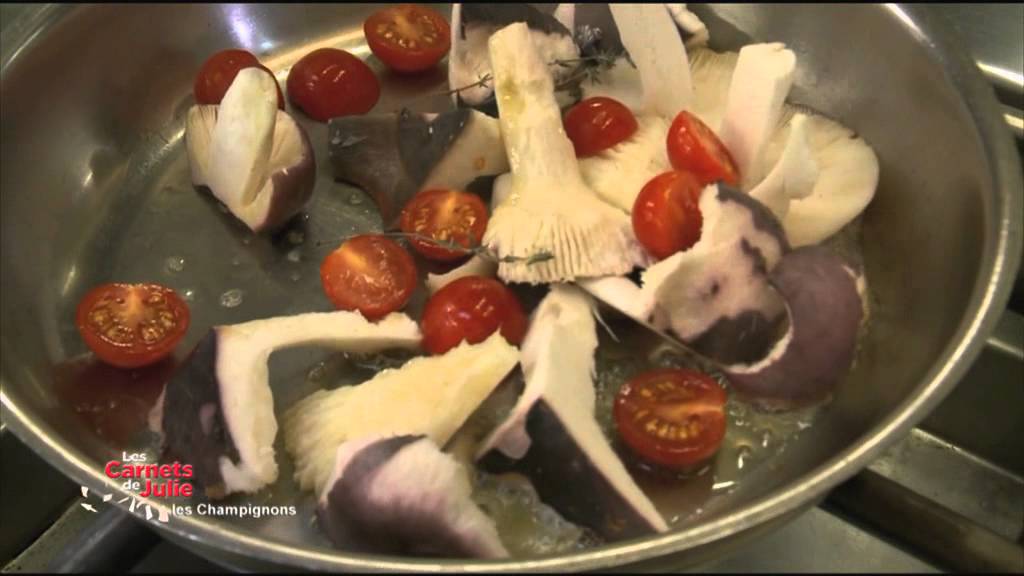 Recette : Les Russules charbonnières de Franck - Les carnets de Julie - La route des champignons