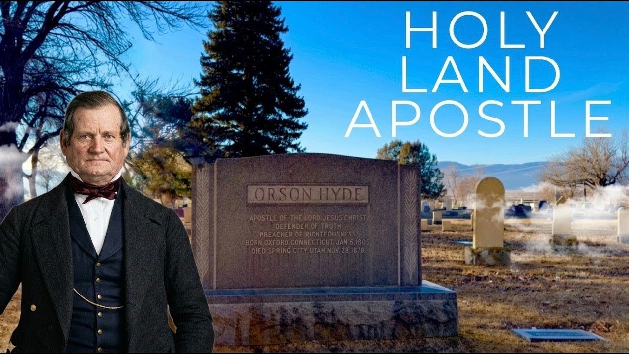 The Grave of Orson Hyde: Early LDS Apostle and World Traveler. I'll take you there!