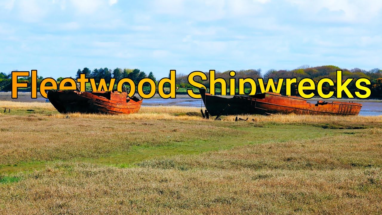 Shipwrecks of Fleetwood | DJI Drone Footage