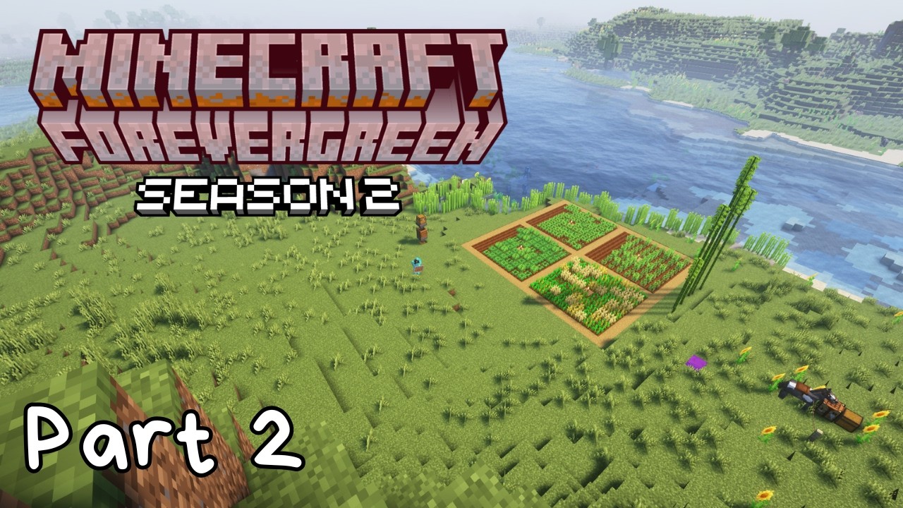 The History Book Of Fantasy Town | Minecraft Forevergreen S2 P2 | No Commentary