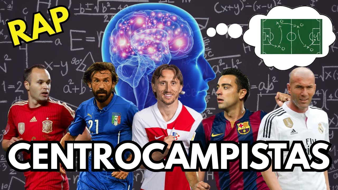 Cerebros del Fútbol: Rap de las Leyendas Eternas del Centro del Campo