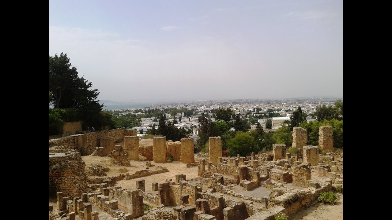 Tunezja🇹🇳 - Starożytna Kartagina, Stolica Tunis, niebieskie miasteczko Sidi Bou Said, Mahdia