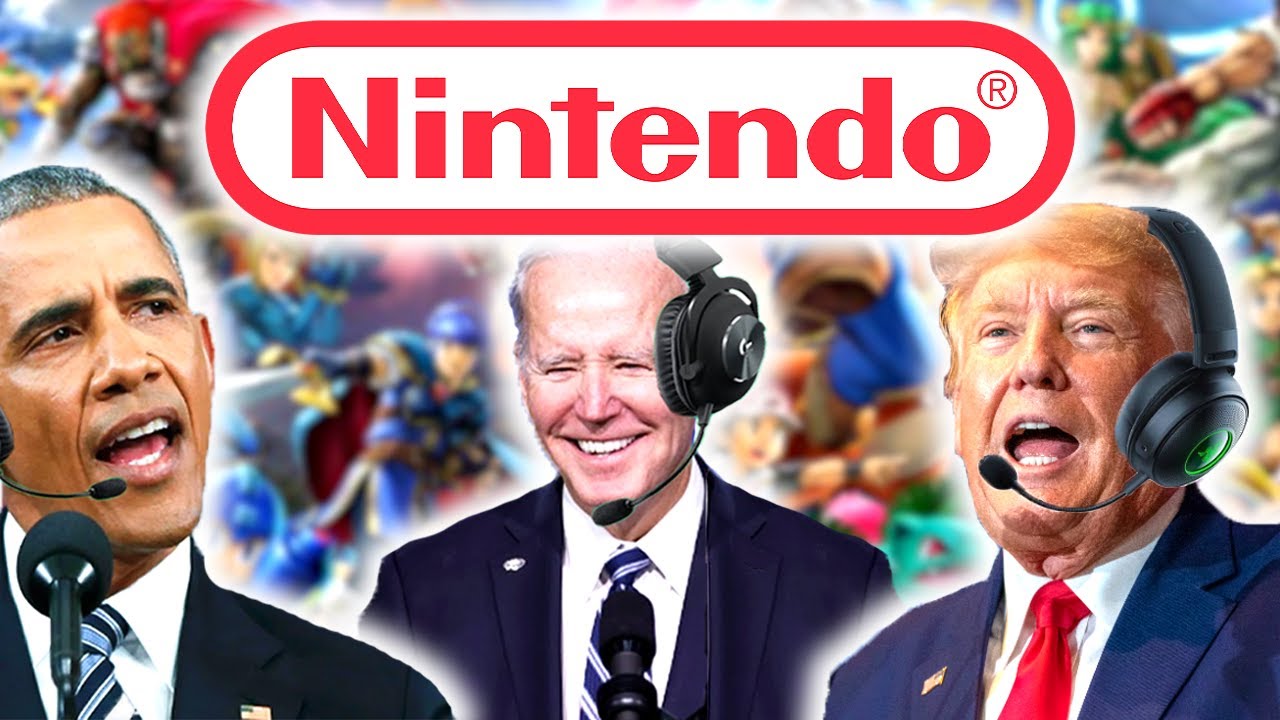 US Presidents Play Nintendo games