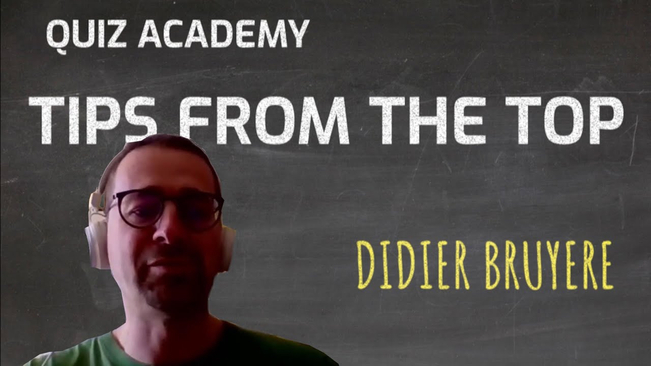 TIPS FROM THE TOP - DIDIER BRUYERE