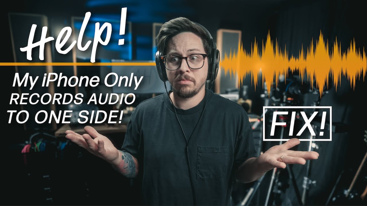 iPhone Only Recording Audio to One Side? LET'S FIX IT! (Getting a Mono Signal to Your Phone)