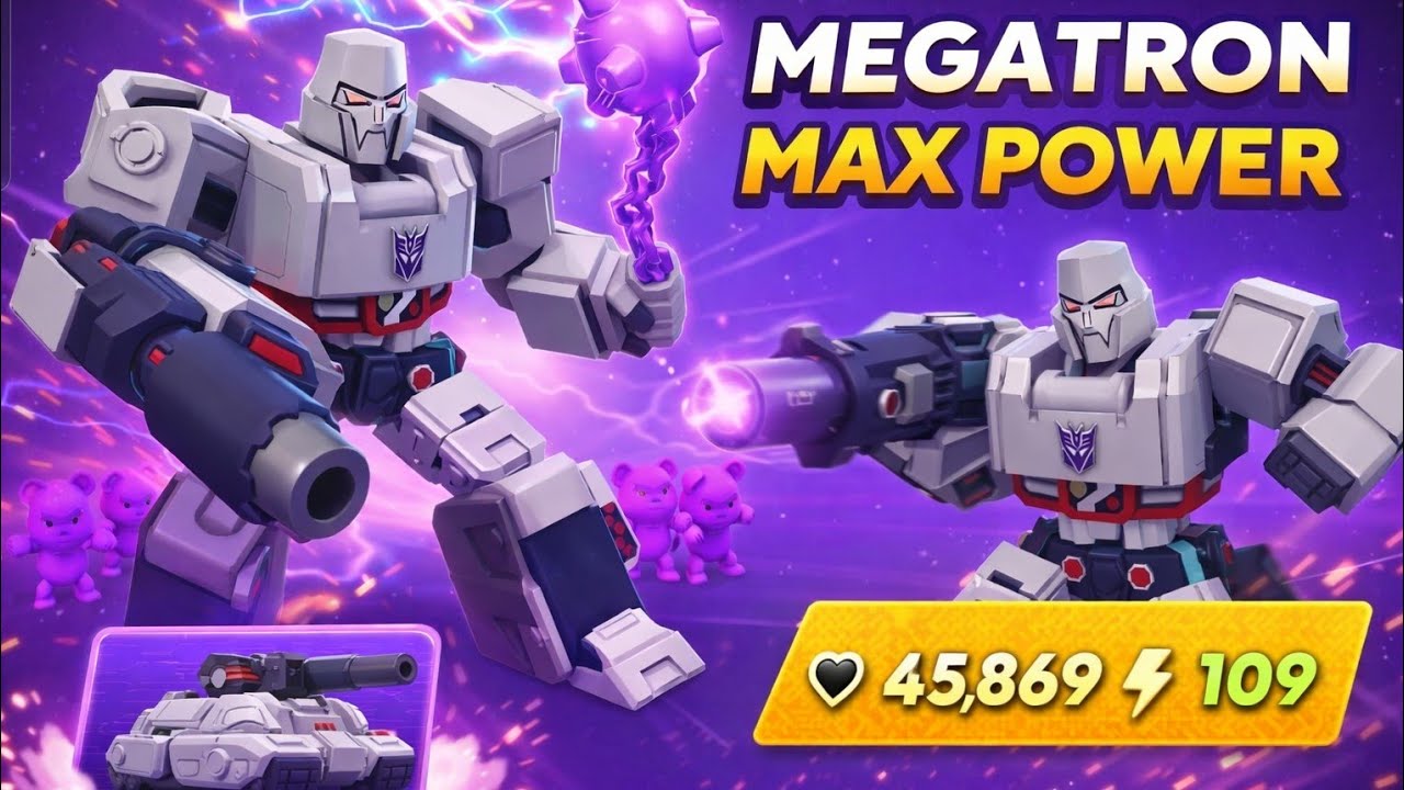 MEGATRON MAX POWER MAXX LEVEL. ( @Mob.Control.2 ) #viral #gaming #shorts 