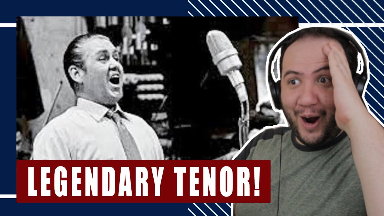 LEGENDARY SWEDISH TENOR - Jussi Bjorling; O Holy Night (O Helga Natt) - TEACHER PAUL REACTS