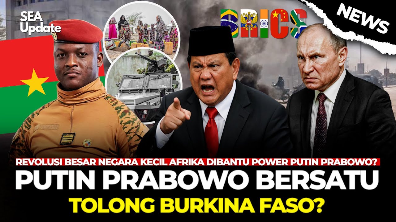 Indonesia Rusia Izin Serius Selamatkan Burkina Faso yang Dijajah Prancis AS Akibat Berontak? News