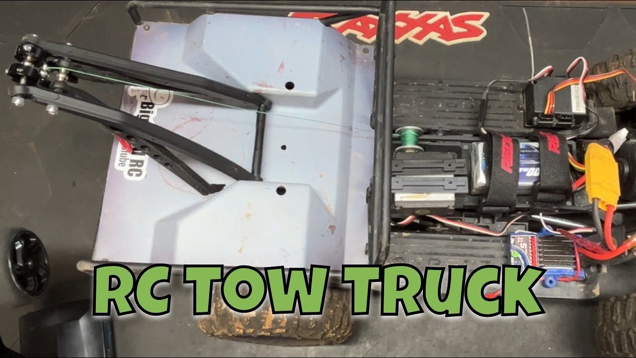 RC Tow Truck Made Using a RedCat Gen8 #rc #rccrawling #rccars #rcrockcrawler #rctowtruck #rcwrecker