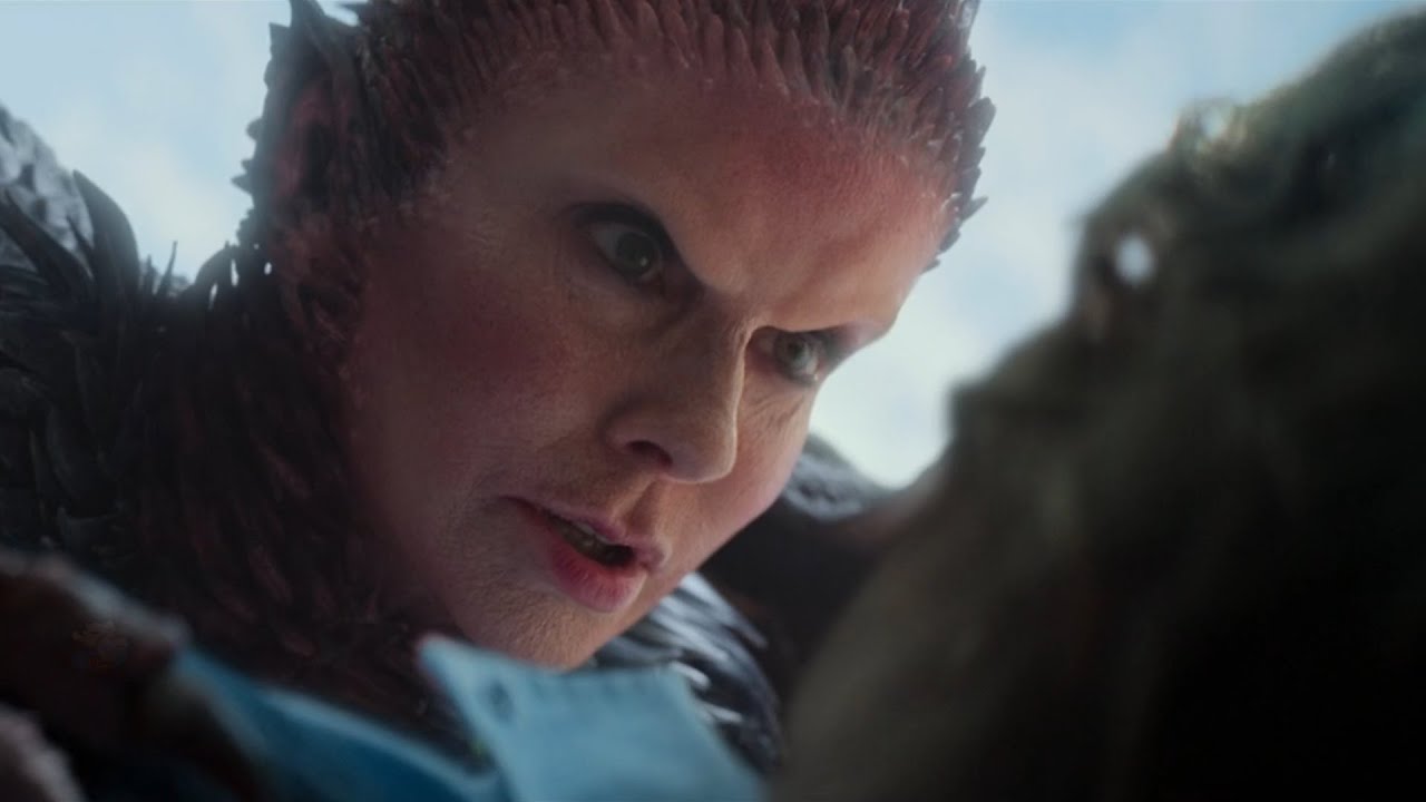 Mrs.  Dodds Turns into a Fury and Attacks Percy Jackson Episode 1
