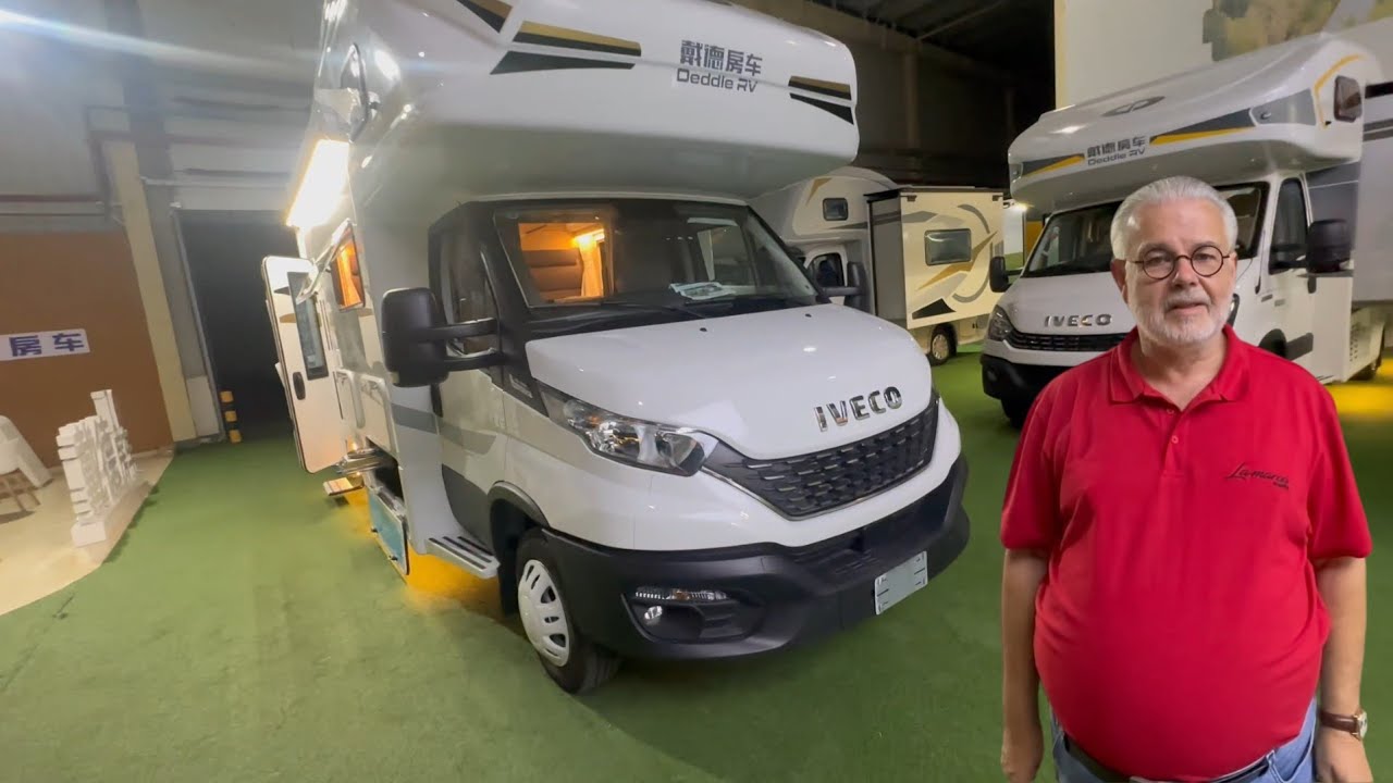 🇨🇳 CHINA WOHNMOBILE in Kürze IN DEUTSCHLAND REGULÄR ZU KAUFEN Iveco Daily Slideouts Deddle Camper