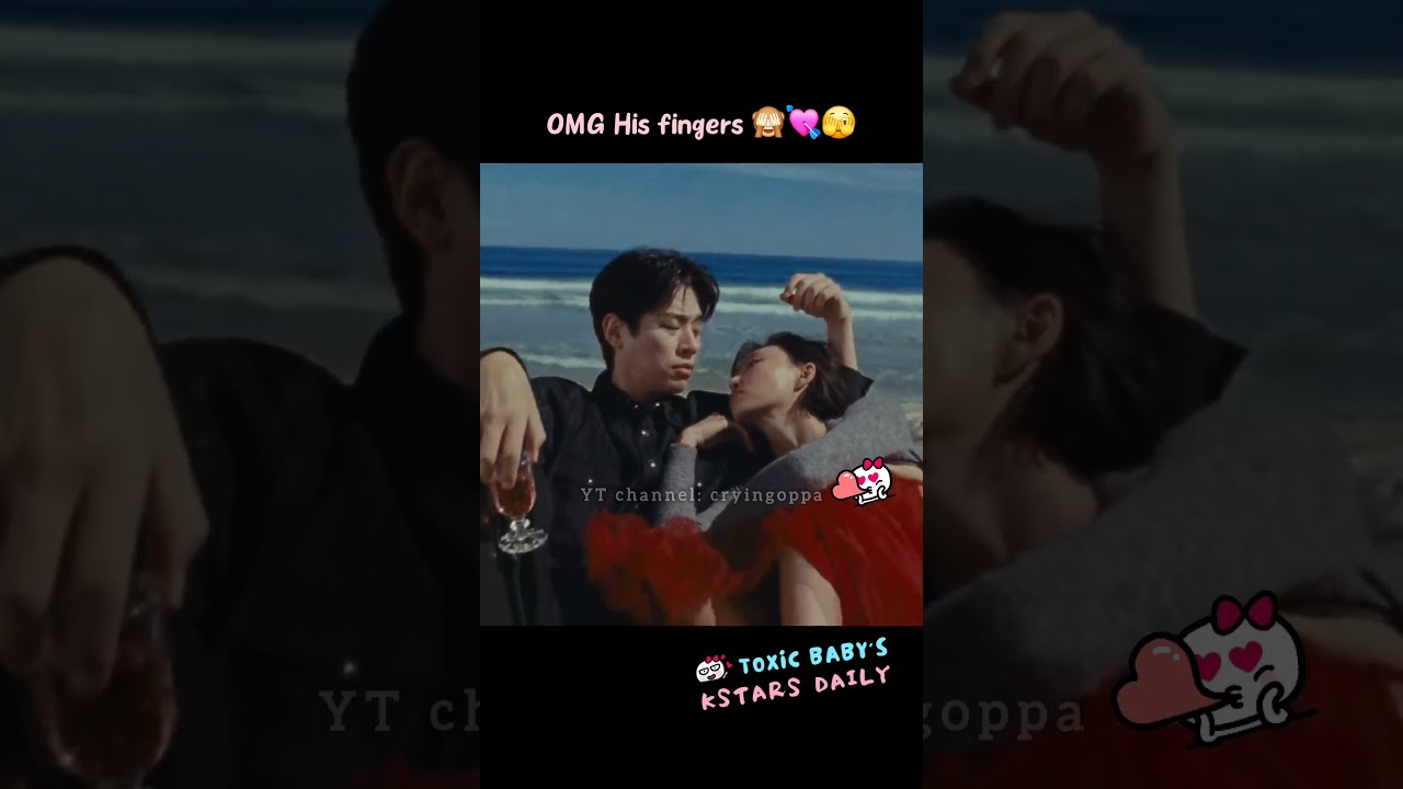 A super heart-fluttering moment from Park Jungmin Hwasa MV #goodgoodbye #parkjungmin #hwasa