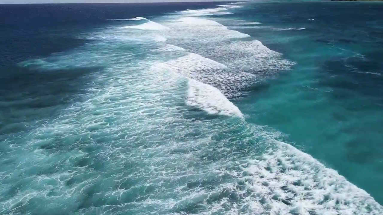 10 minutes of #waves #crashing over the #mesoamericanreef near #xahuayxol #quintanaroo #mexico