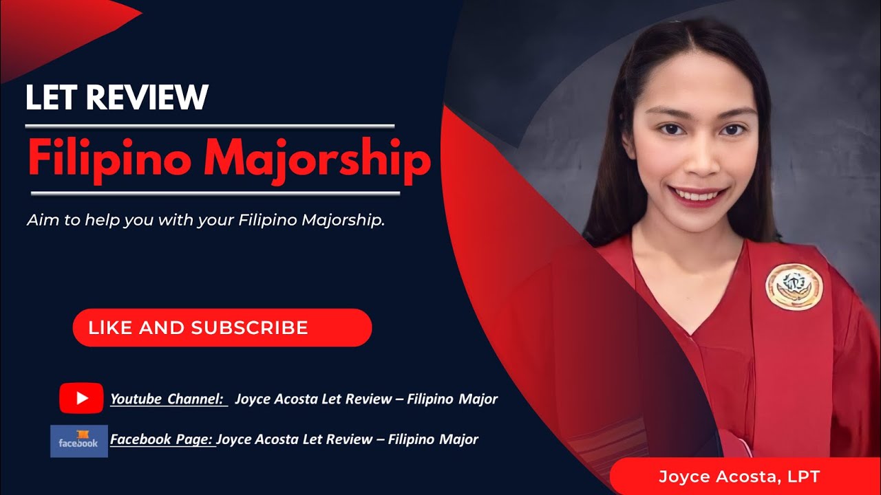 LET FILIPINO MAJORSHIP PART 1 (BASED ON NEW TOS AND WITH RATIONALIZATION)