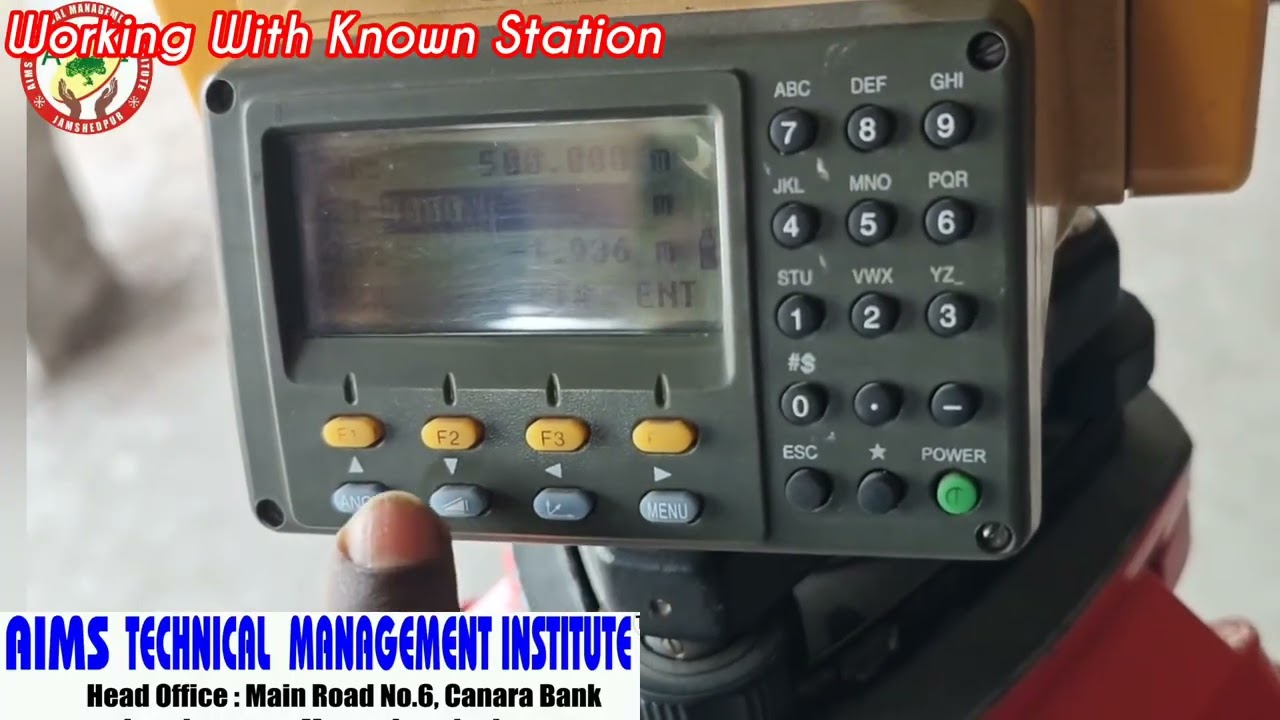 Total station se Data collection kese kare | Best| Land Surveyor live Training | land surveyor job