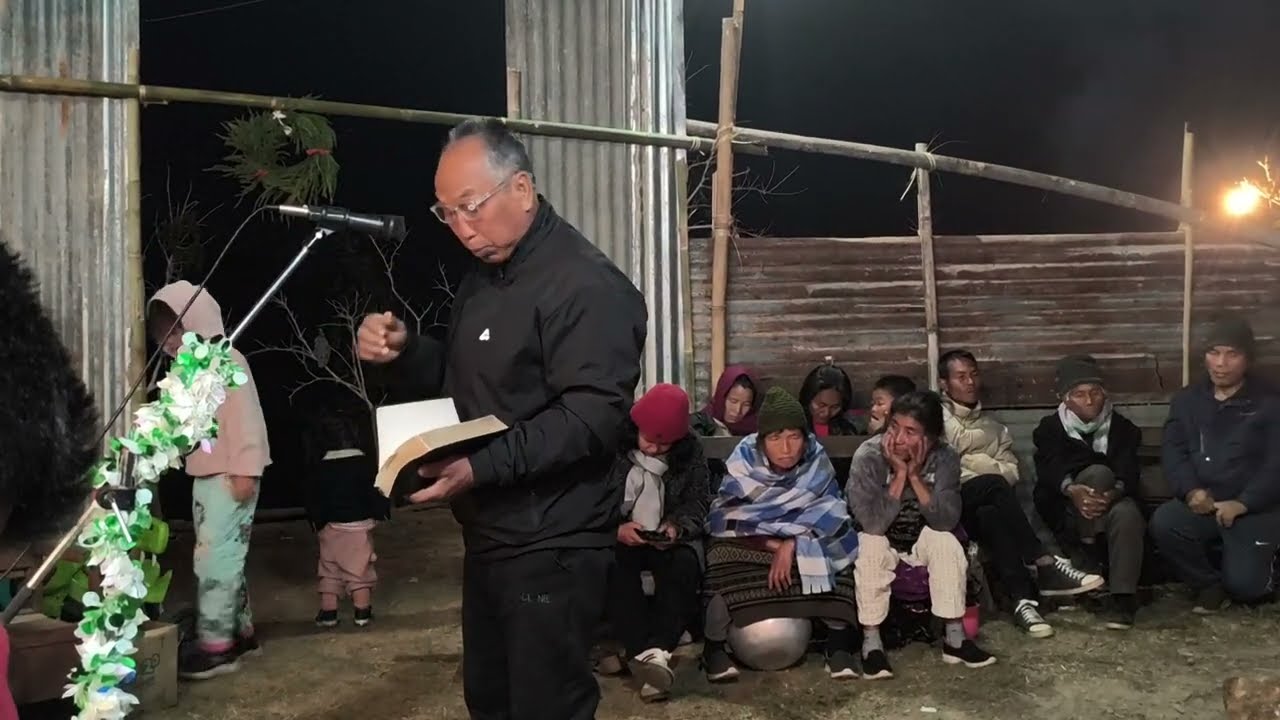 #New year Short speech by Upa P.Zoma Santing (L) Vangkhuo.🙏