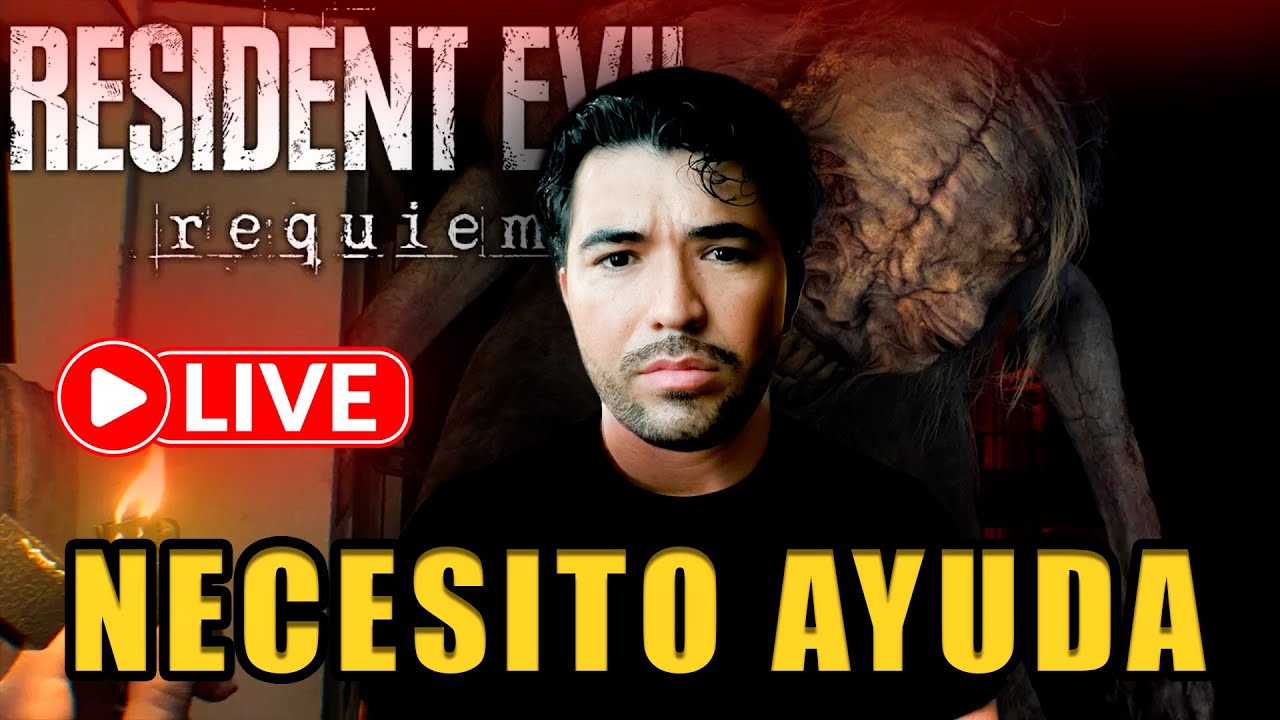 ATRAPADO EN  RESIDENT EVIL REQUIEM | EN VIVO