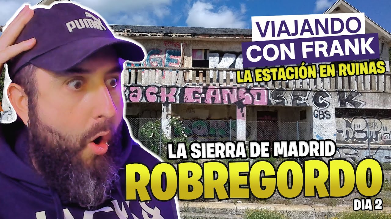 Explorando la Antigua Estación en Ruinas de la Línea Madrid-Burgos ⛰️ Día 2 en Robregordo