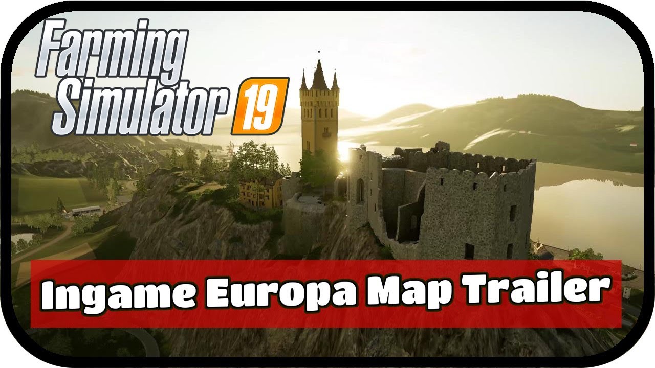 LS19 News - Erster Europa Map Ingame Trailer