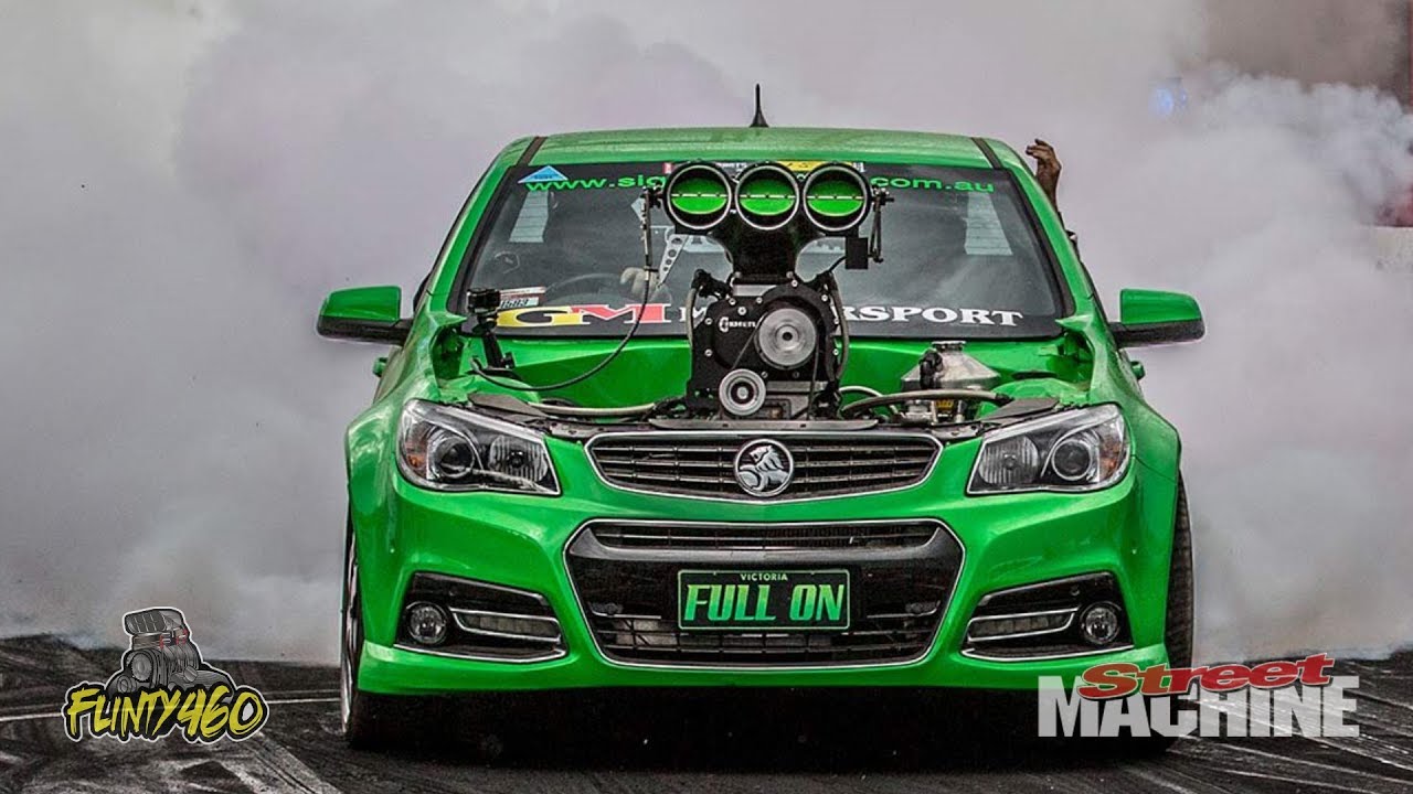 SUPERCHARGED VF "FULL ON" GETS PUNISHED AT 8,000RPM!!!