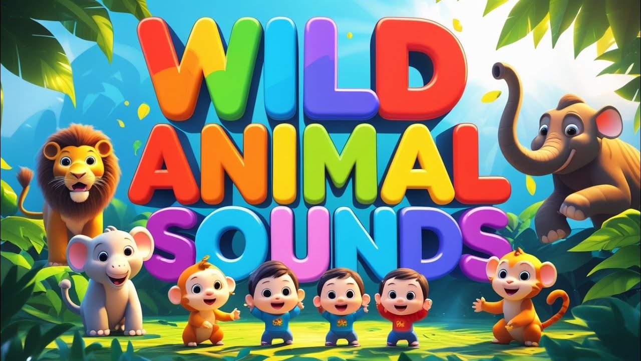 ABC Wild Animal Sound🦁 | A to Z Wild Animals for Kids | Rhymes Planet Kids