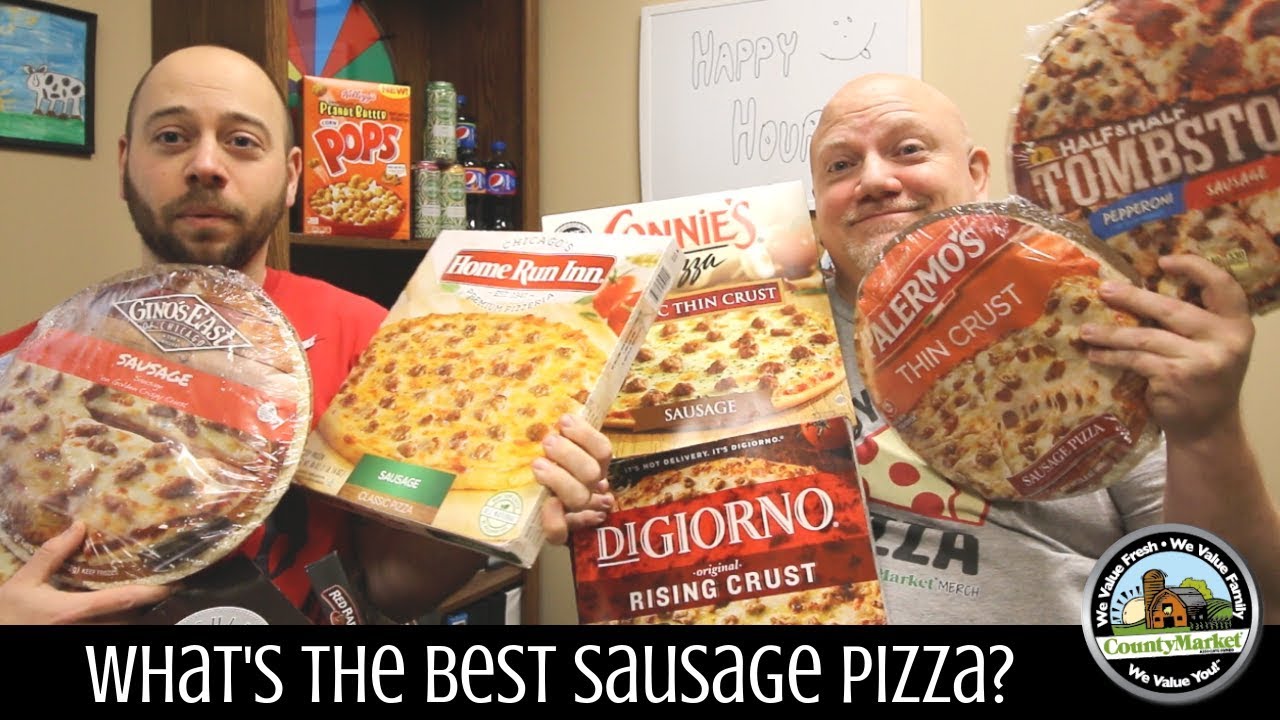 What's the Best Tasting Frozen Sausage Pizza? | Blind Taste Test Rankings