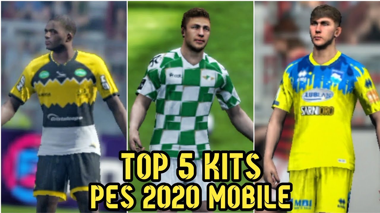 Top 5 Jersey in PES 2020 Mobile (No Patch ✓) - Part 1