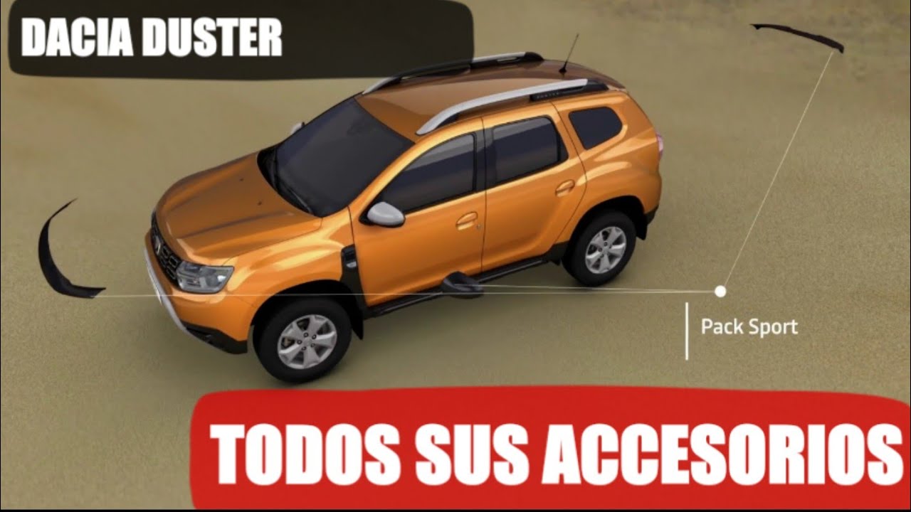 Accesorios NUEVO DACIA DUSTER 2018. Analizamos su catálogo.