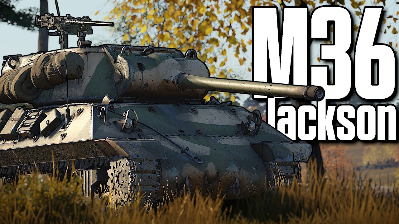 90mm POWER! 💥 Der ultimative TIGER-KILLER im War Thunder: M36 Jackson