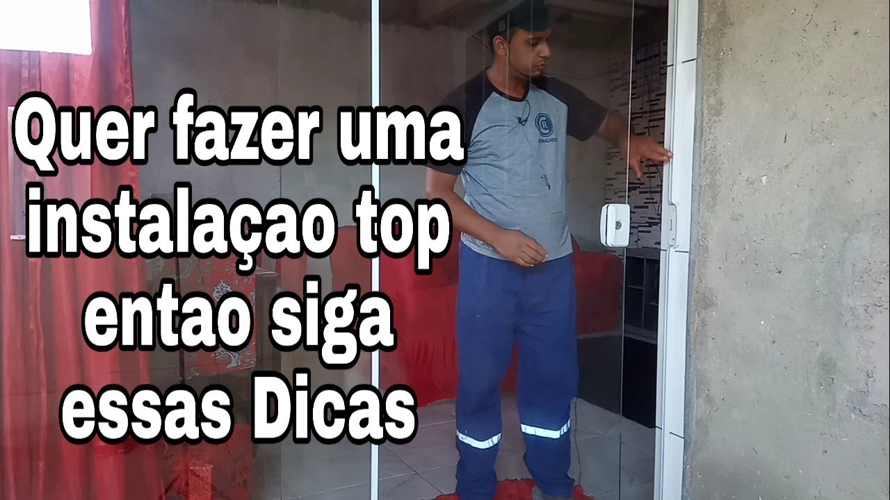porta de blindex 2 folhas.