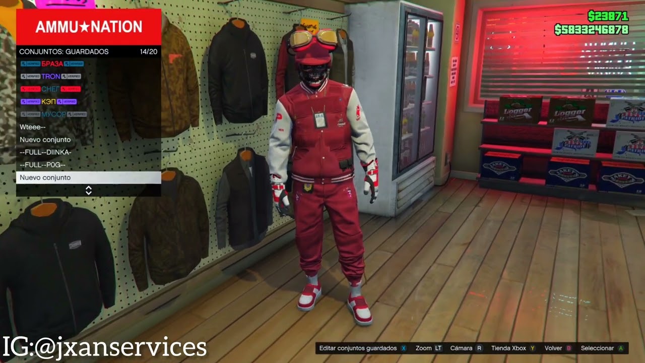 MODDED OUTFITS NETCUT (BEFF) SHOWCASE XBOX [CONJUNTOS MODEADOS]