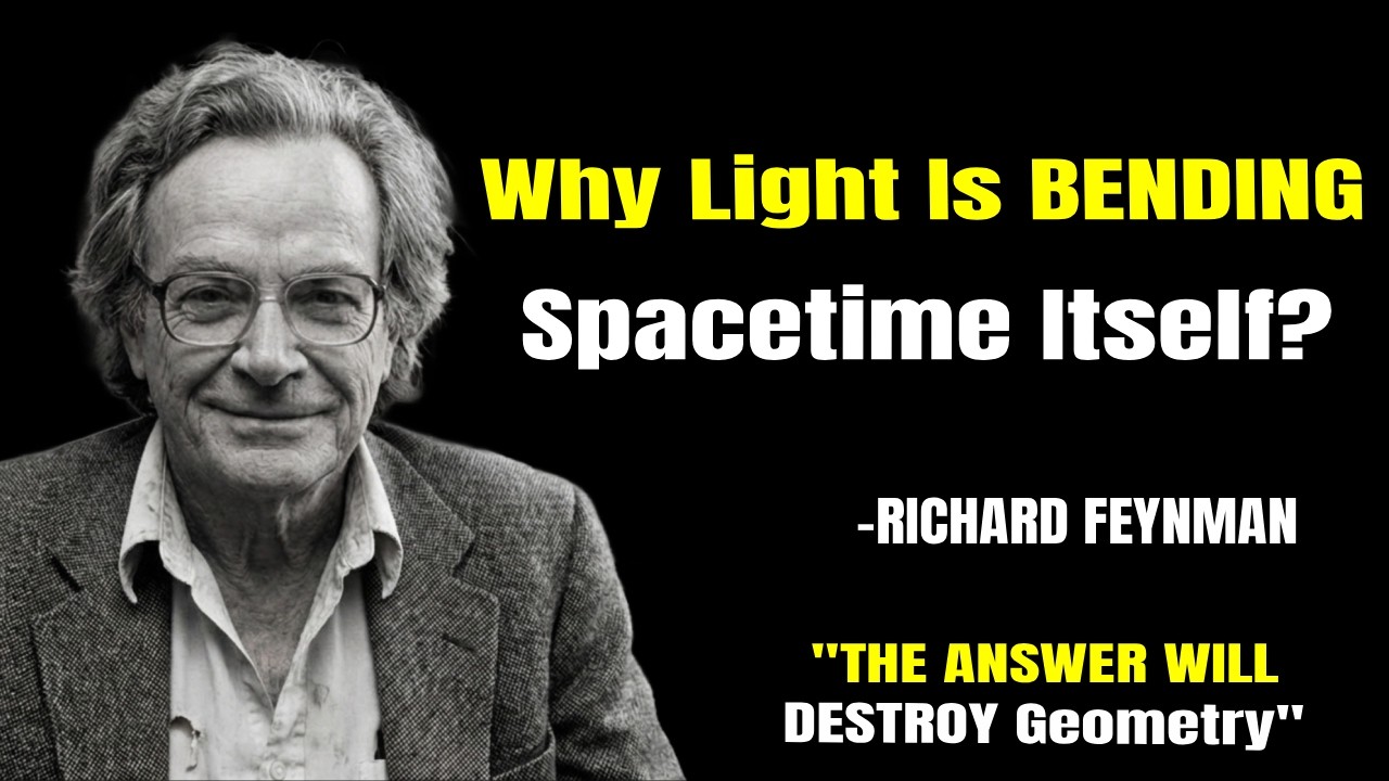 Why Light Is BENDING Spacetime Itself? The Truth Will DESTROY Geometry