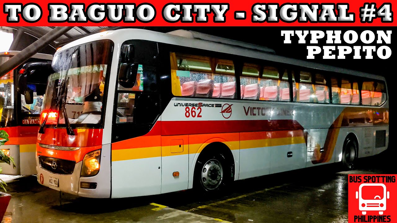 TRAVELING UNDER TYPHOON SIGNAL #4 | DAU  TO BAGUIO CITY | NOVEMBER 17 2024