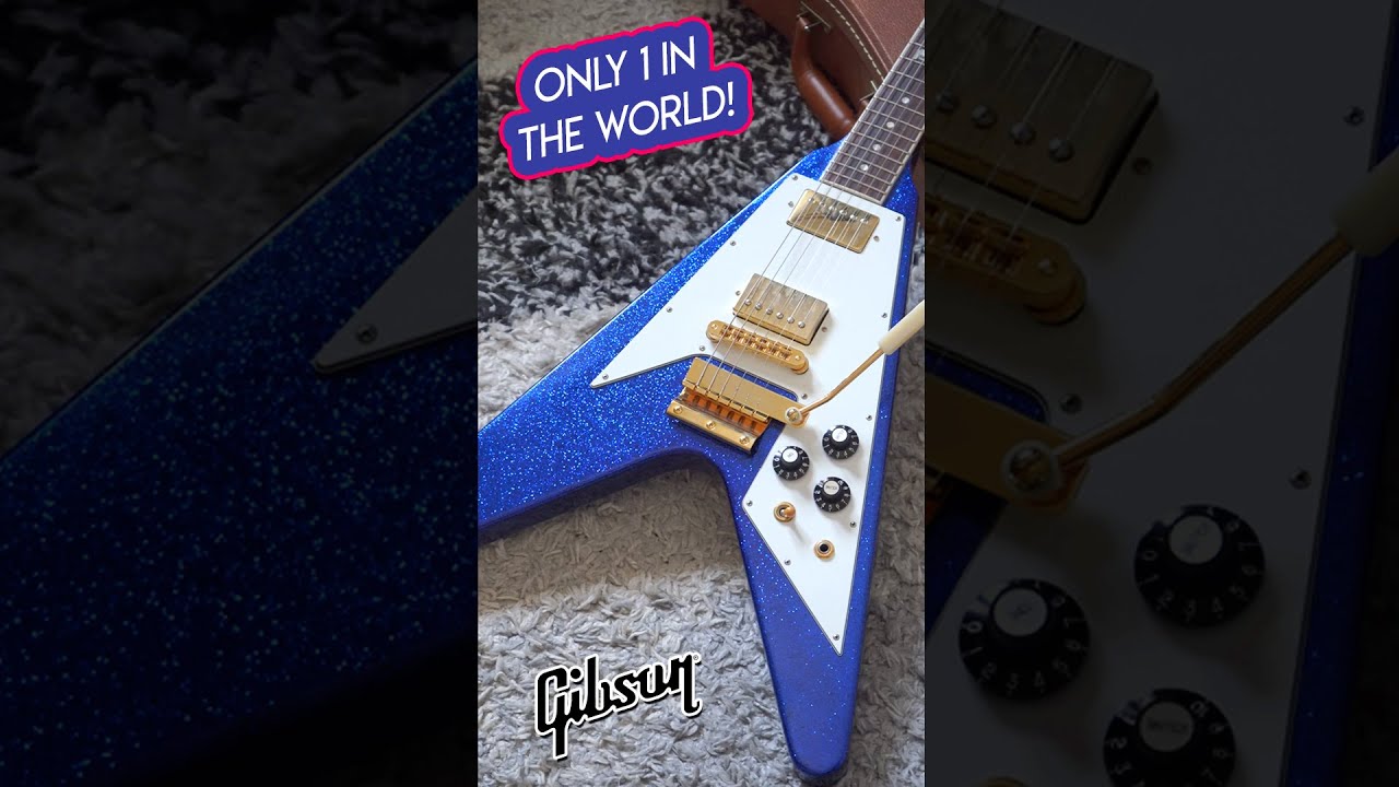 My Gibson Flying V 1:1 Custom Made 120th Anniversary (Only 1 in the world!)