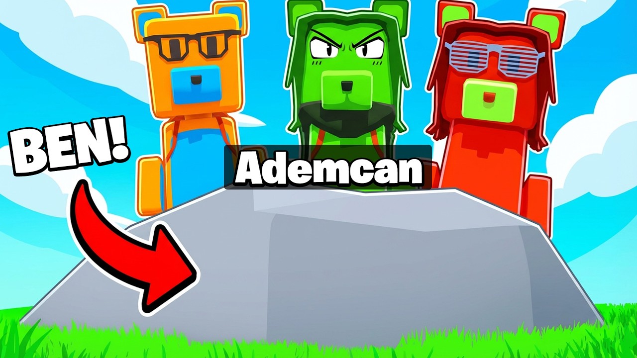 Arkadaşlarımı Süper Ayı Saklambacında HİLE ile TROLLEDİM! | Minecraft