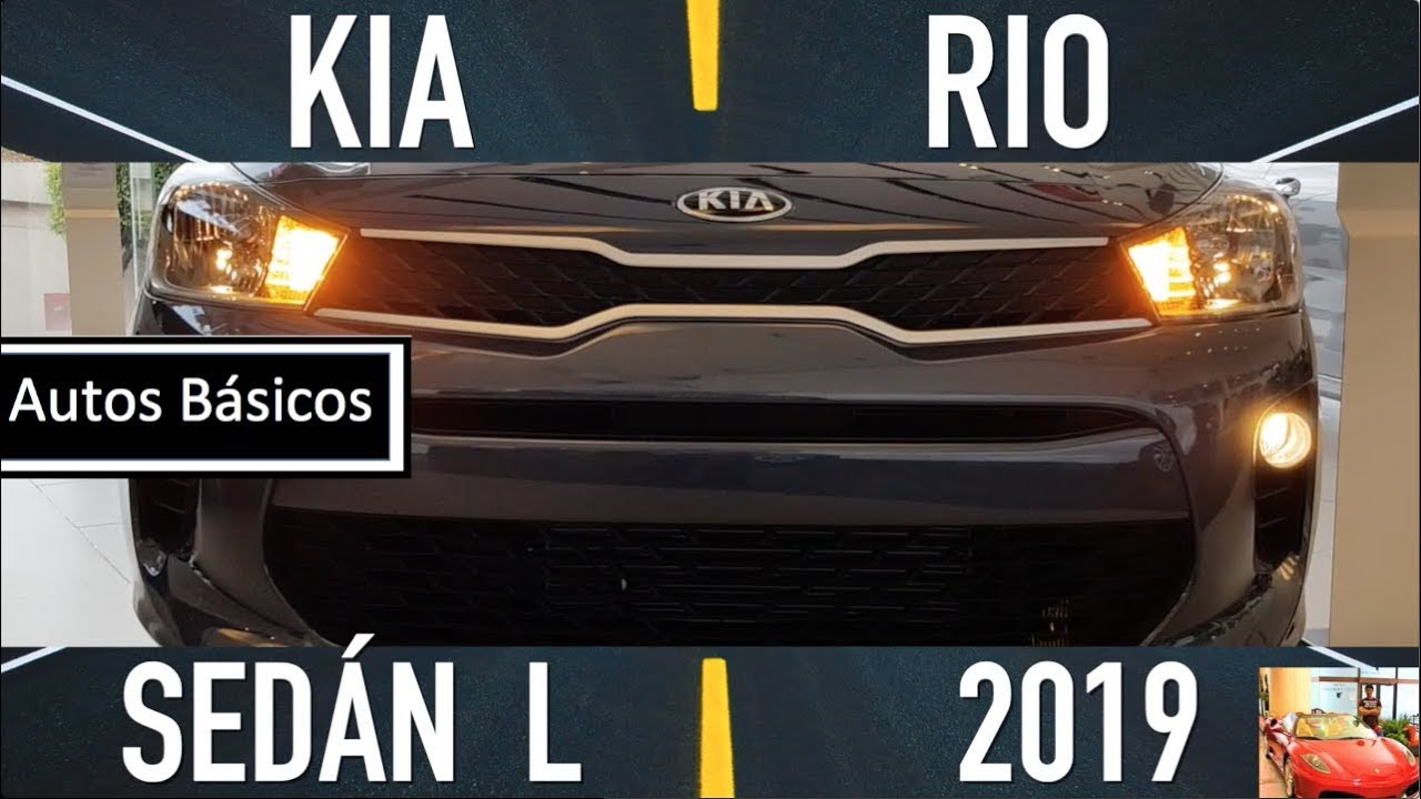 Kia Rio Sedan 2019 Basico
