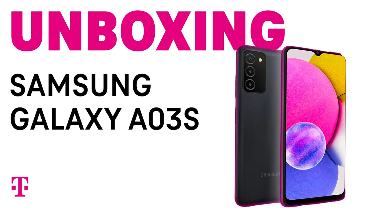 Распаковка Galaxy A03s: ёмкий аккумулятор и расширяемая память | T-Mobile