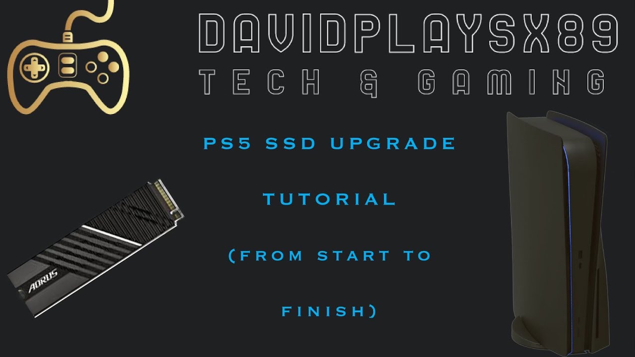PlayStation 5 SSD Upgrade Tutorial (from start to finish with Aorus 7000s 1TB SSD)