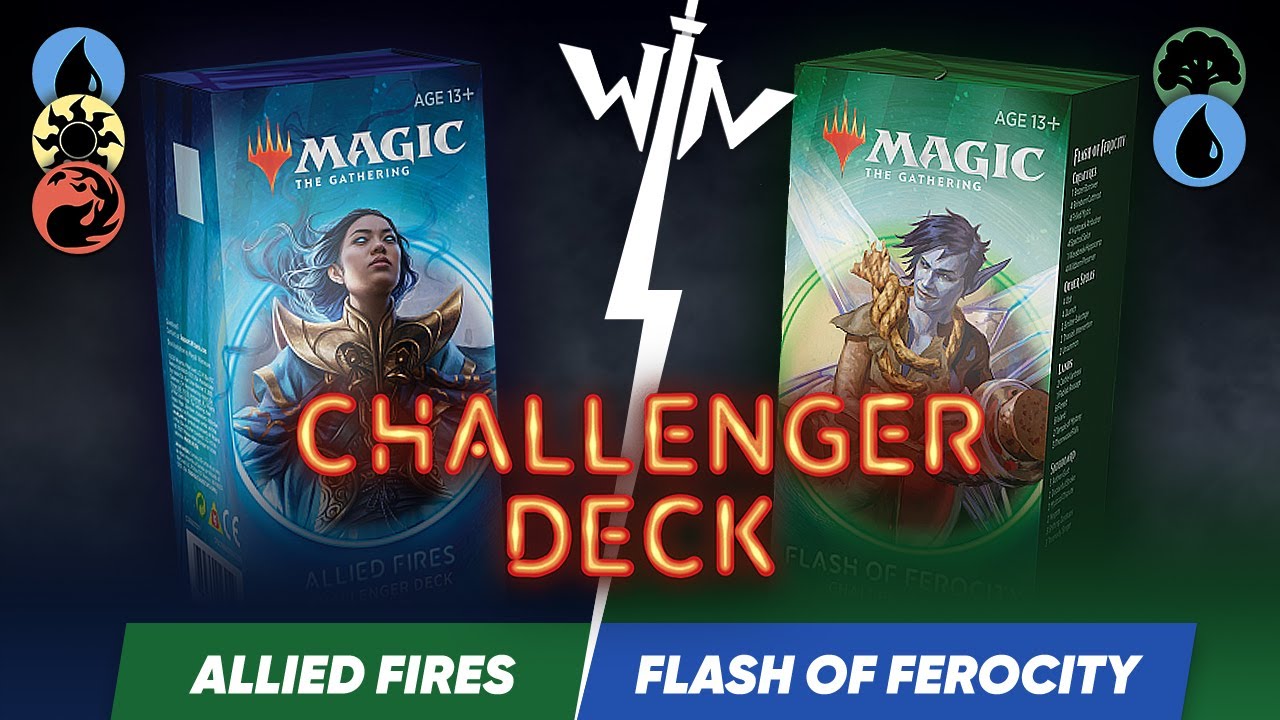 МТГ версус Огни vs Флеш Волки тестируем Challenger DECK Magic: The Gathering WinCondition mtg versus