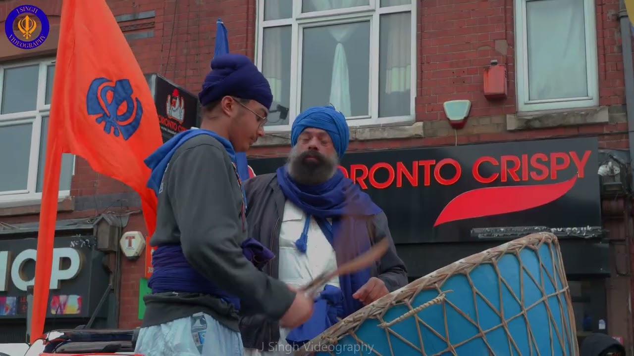 Leicester Nagar Kirtan 2025 From Guru Tegh Bahadur Gurdwara to Guru Nanak Gurudwara