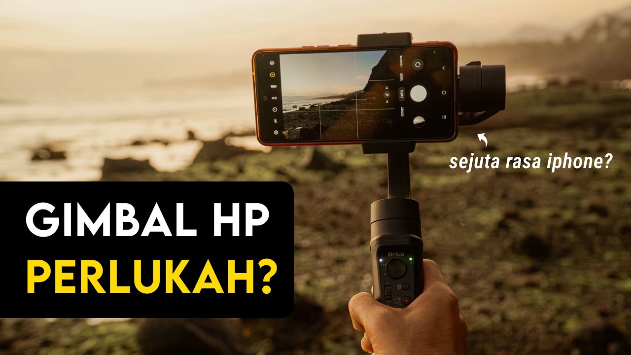 Gimbal Smartphone, emang perlu? ft Brica B-Steady PRO 2024
