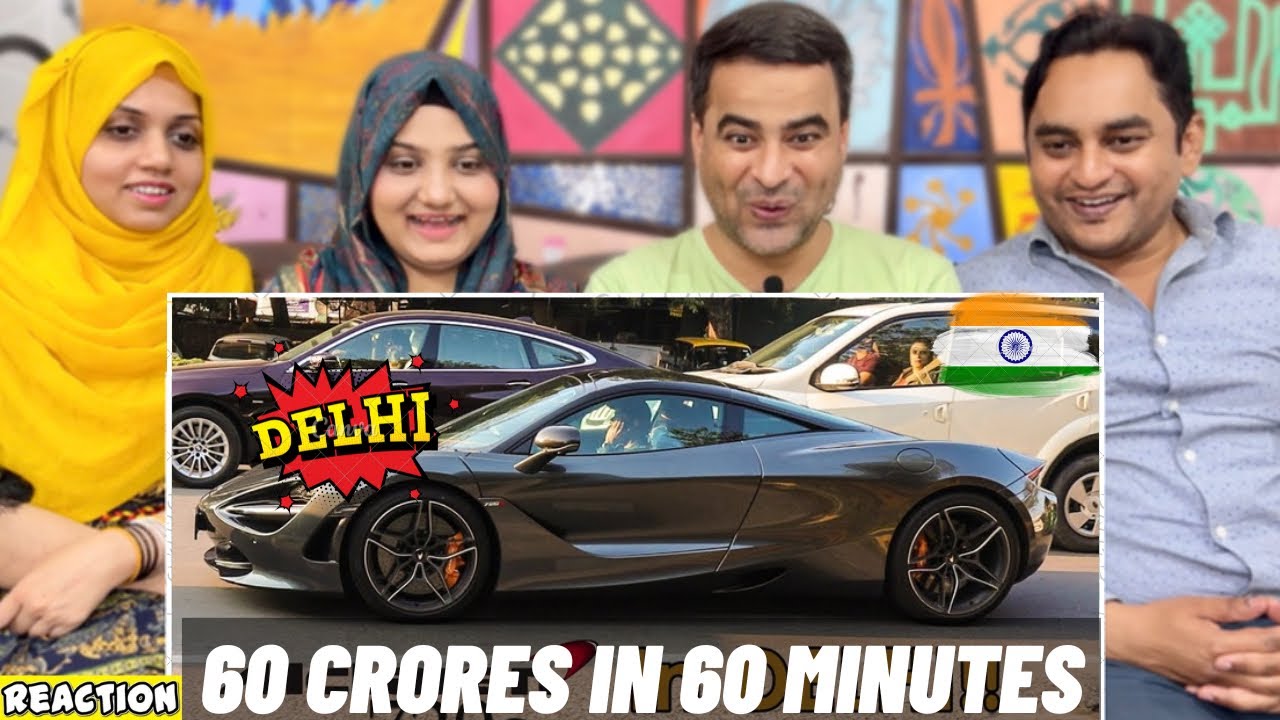 60 Crores In 60 Minutes! | How Many 1 Crore+ Cars We Spot In One Hour | Reaction!!