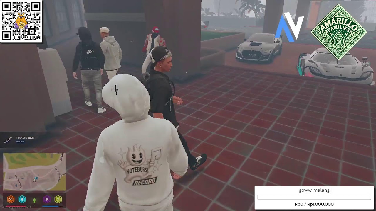 mabar gta bersuara #nusav #amarillos #fivem #roleplay