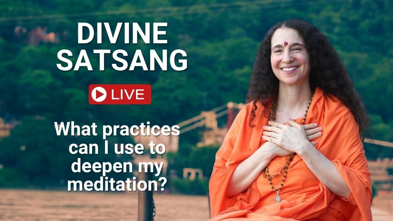 Divine Satsang LIVE with Pujya Sadhviji || 19 Oct 2025 ||