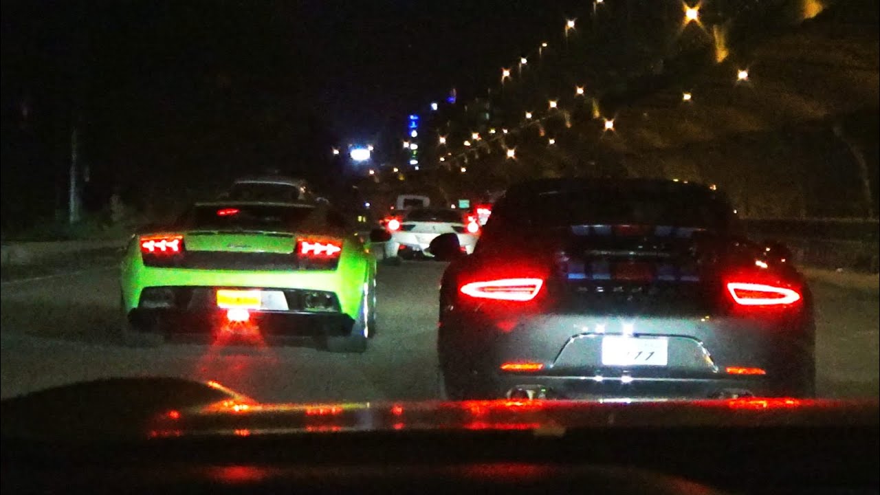 LAMBORGHINI Gallardo VS MUSTANG in INDIA