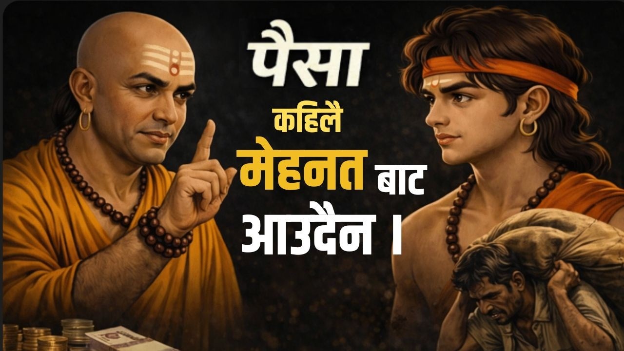 Chanakya Niti: धेरै मेहनत गर्दा पनि किन पैसा आउँदैन? | Real Money Rule Explained. Money Market Nepal