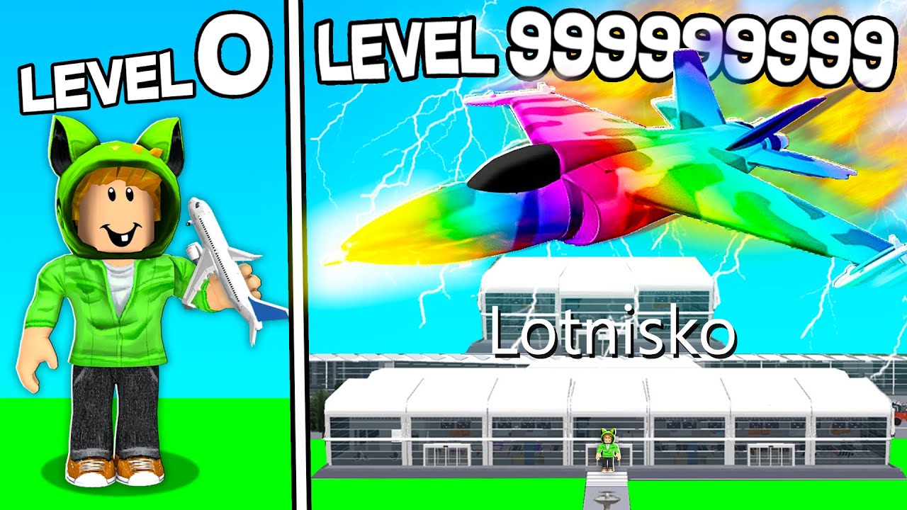 ZBUDOWAŁEM LOTNISKO 999,999,999 POZIOMU (do rakiety)