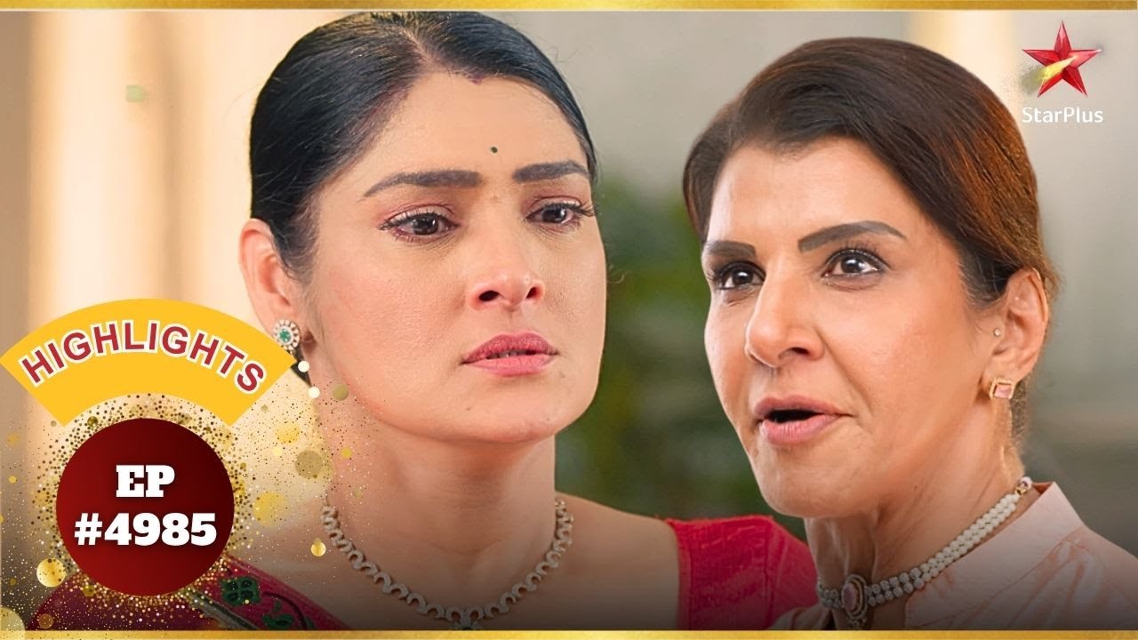Kaveri ने की Kajal की बोलती बंद! | Ep.4985 | Highlights | Yeh Rishta Kya Kehlata Hai|Mon-Sun|9:30 PM