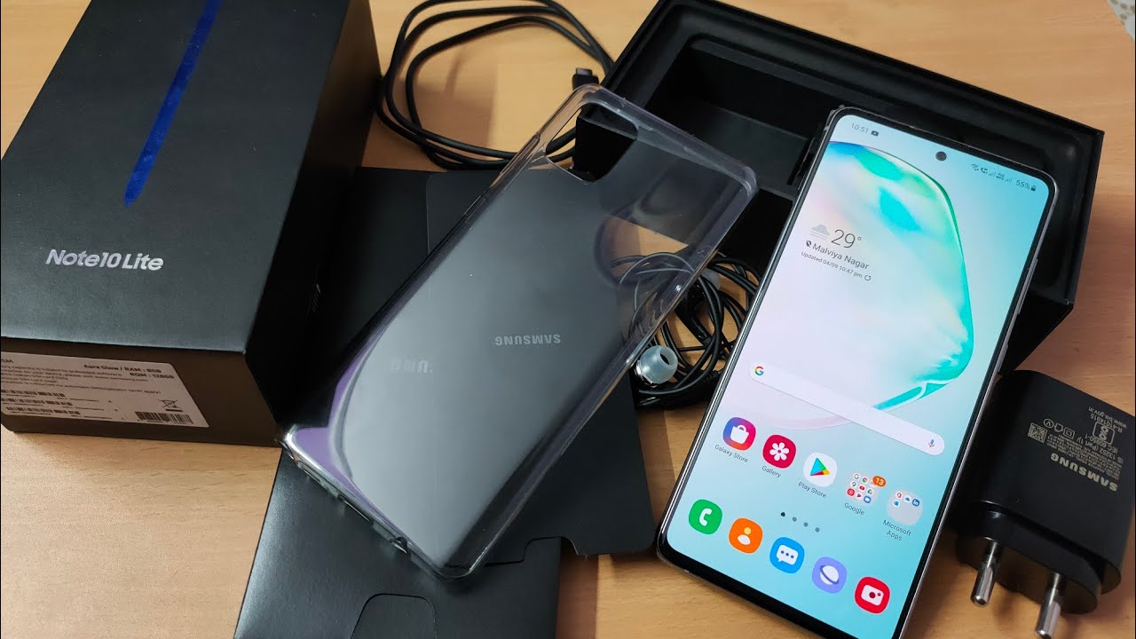 Samsung Galaxy Note 10 Lite Unboxing and review in hindi